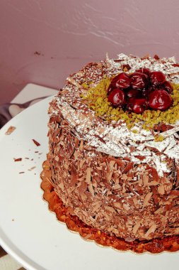 Masada lezzetli bir pasta var.