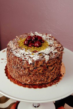 Masada lezzetli bir pasta var.