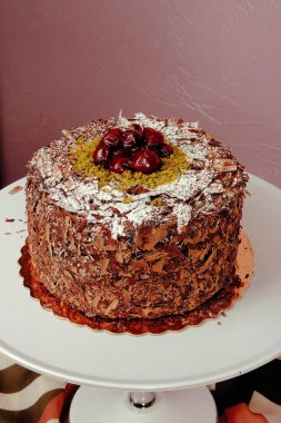 Masada lezzetli bir pasta var.