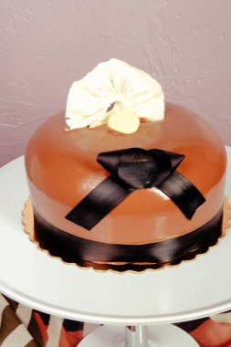 Masada lezzetli bir pasta var.