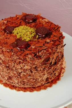 Masada lezzetli bir pasta var.