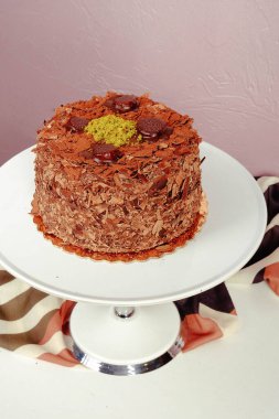 Masada lezzetli bir pasta var.