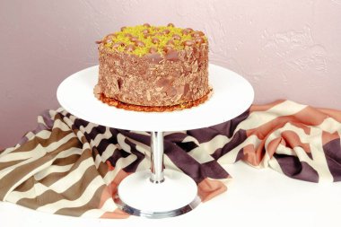 Masada lezzetli bir pasta var.