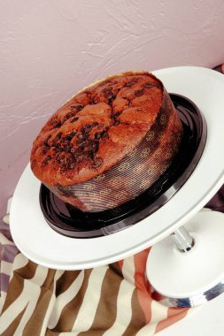 Masada lezzetli bir pasta var.