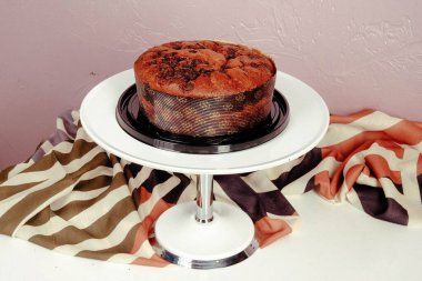 Masada lezzetli bir pasta var.