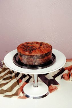 Masada lezzetli bir pasta var.