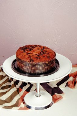 Masada lezzetli bir pasta var.