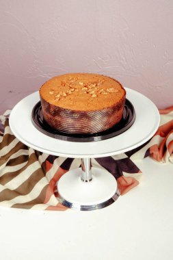 Masada lezzetli bir pasta var.