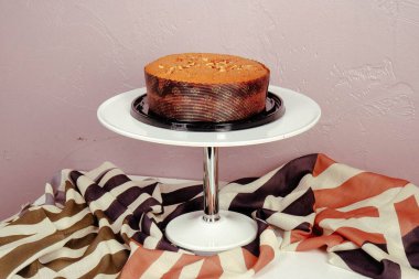 Masada lezzetli bir pasta var.