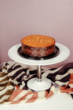 Masada lezzetli bir pasta var.