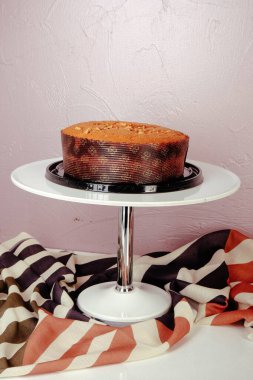 Masada lezzetli bir pasta var.