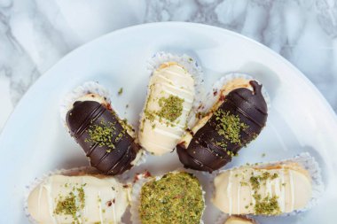 Masada lezzetli bir pasta var.