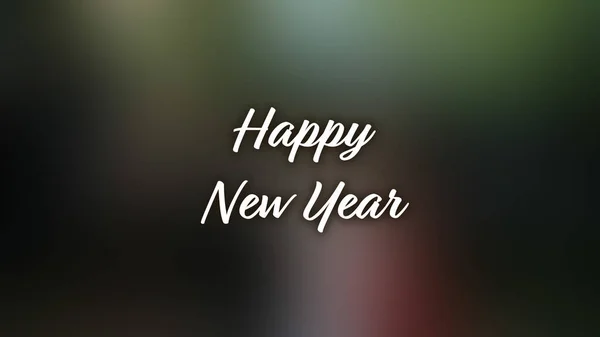 Blurred Background Happy New Year — Stock Photo, Image