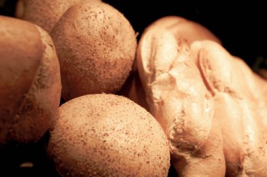 Lezzetli doğal estetik fırınlanmış ekmek