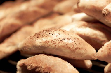 Lezzetli doğal estetik fırınlanmış ekmek