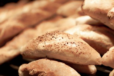 Lezzetli doğal estetik fırınlanmış ekmek