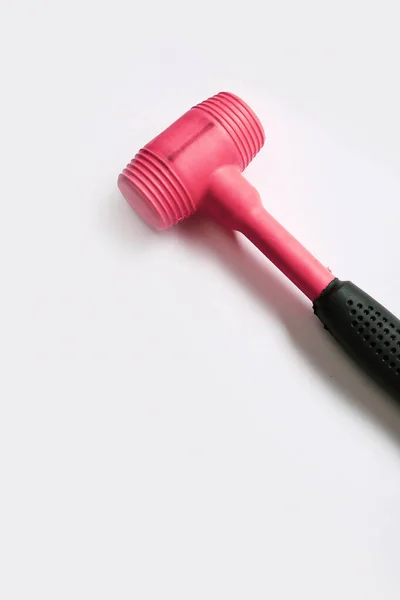 Red Black Rubber Hammer — Stock Photo, Image