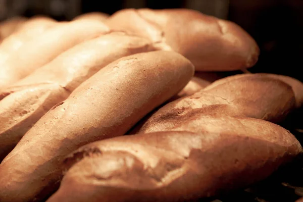 Köstliche Natürliche Ästhetik Gebackenes Brot — Stockfoto