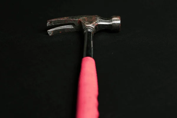 Alter Oldtimer Hammer Das Handwerkszeug Für Schreiner — Stockfoto