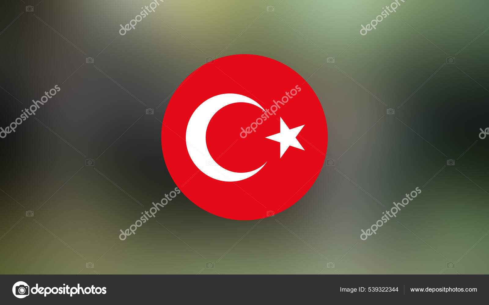 Turkey Flag Blurred Background Stock Photo by ©utkudemirsoy 539322344