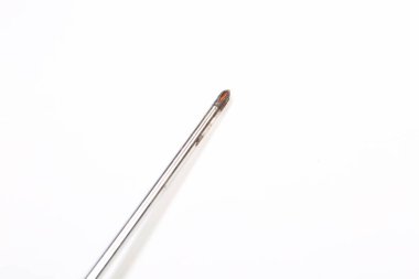 Plastik saplı tornavida.