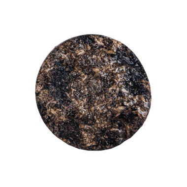 Boş seramik kırpma yolu ile beyaz arkaplan izole