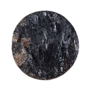 Boş seramik kırpma yolu ile beyaz arkaplan izole