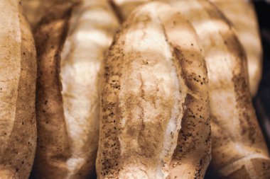 Lezzetli doğal estetik fırınlanmış ekmek