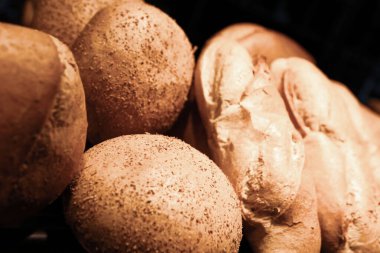 Lezzetli doğal estetik fırınlanmış ekmek