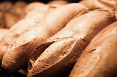 Lezzetli doğal estetik fırınlanmış ekmek