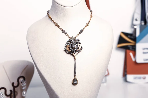 Diamant Smycken Lyx Och Mode Smycken — Stockfoto