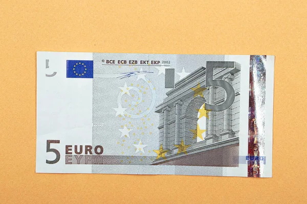 Pieniądze Walucie Europejskiej Banknoty Euro — Zdjęcie stockowe