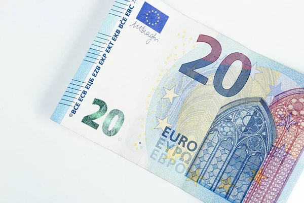 European Currency Money Euro Banknotes — Stock Photo, Image