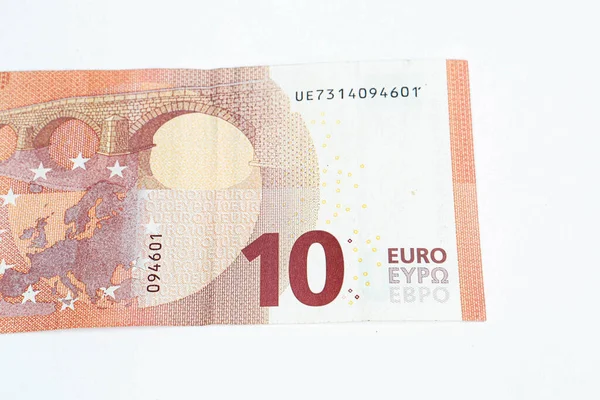 Monnaie Européenne Monnaie Billets Euros — Photo