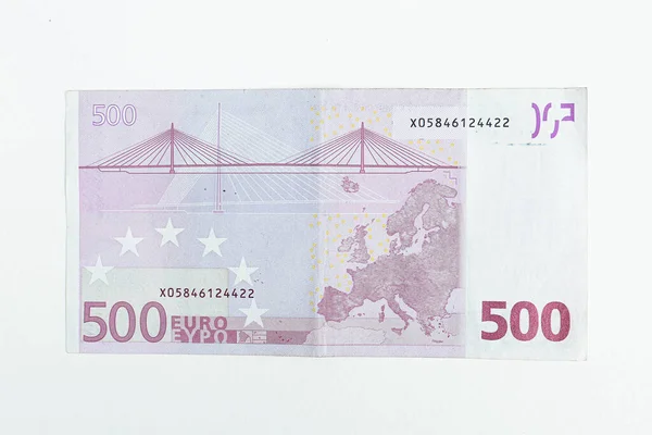 Moneta Europea Banconote Euro — Foto Stock