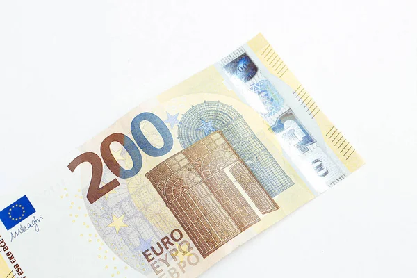 Monnaie Européenne Monnaie Billets Euros — Photo