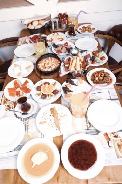 zengin ve leziz Türk Kahvaltı