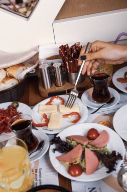 zengin ve leziz Türk Kahvaltı