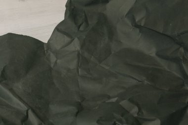 siyah buruşmuş kağıt arkaplan grunge doku arkaplanı