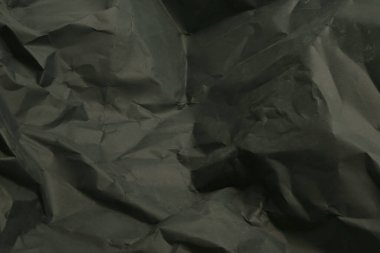 siyah buruşmuş kağıt arkaplan grunge doku arkaplanı