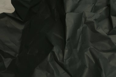 siyah buruşmuş kağıt arkaplan grunge doku arkaplanı