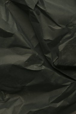 siyah buruşmuş kağıt arkaplan grunge doku arkaplanı