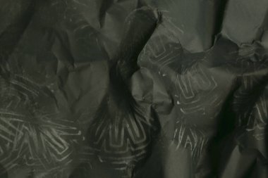 siyah buruşmuş kağıt arkaplan grunge doku arkaplanı