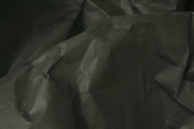 siyah buruşmuş kağıt arkaplan grunge doku arkaplanı