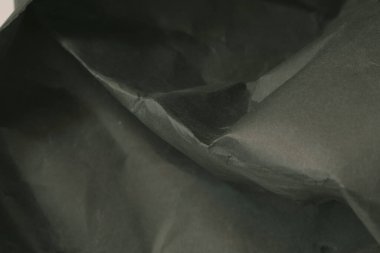 siyah buruşmuş kağıt arkaplan grunge doku arkaplanı
