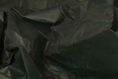 siyah buruşmuş kağıt arkaplan grunge doku arkaplanı