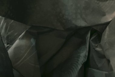 siyah buruşmuş kağıt arkaplan grunge doku arkaplanı