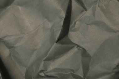 siyah buruşmuş kağıt arkaplan grunge doku arkaplanı