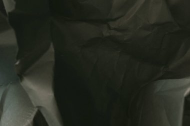 siyah buruşmuş kağıt arkaplan grunge doku arkaplanı