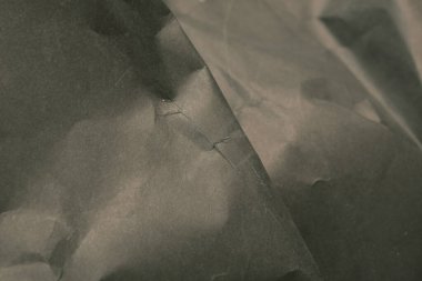 siyah buruşmuş kağıt arkaplan grunge doku arkaplanı